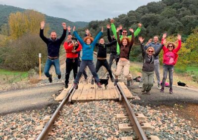 Ruta Cazalla 2018 | Este autobús pierde aceite