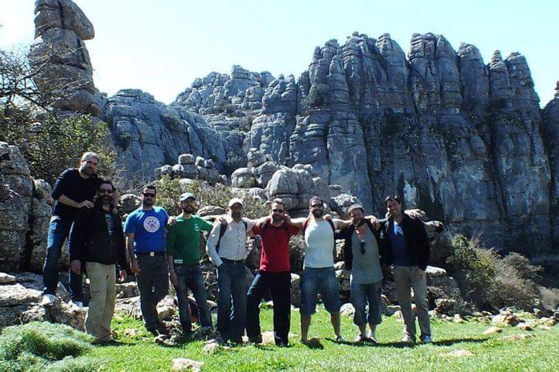 Visita al torcal de Antequera 2013 | Este autobús pierde aceite